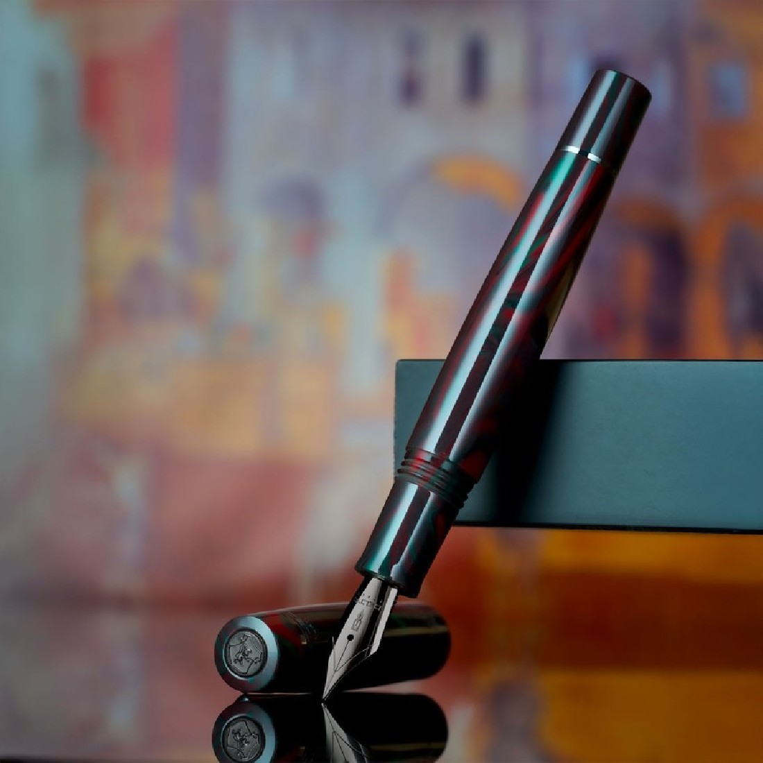 Delta Signs of Time Medieval Art Fountain Pen