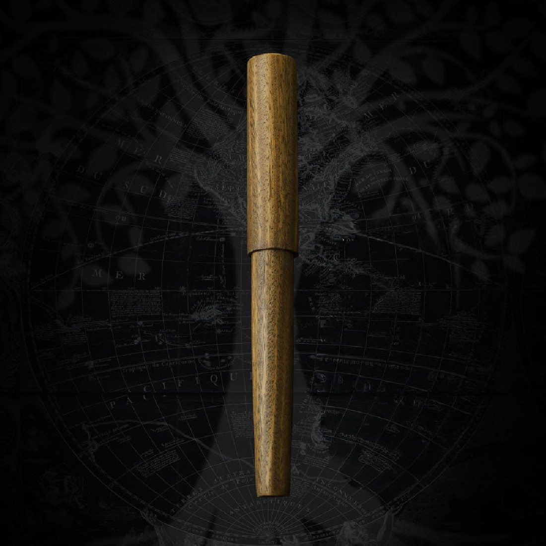 Wancher Verawood World Tree Fountain Pen