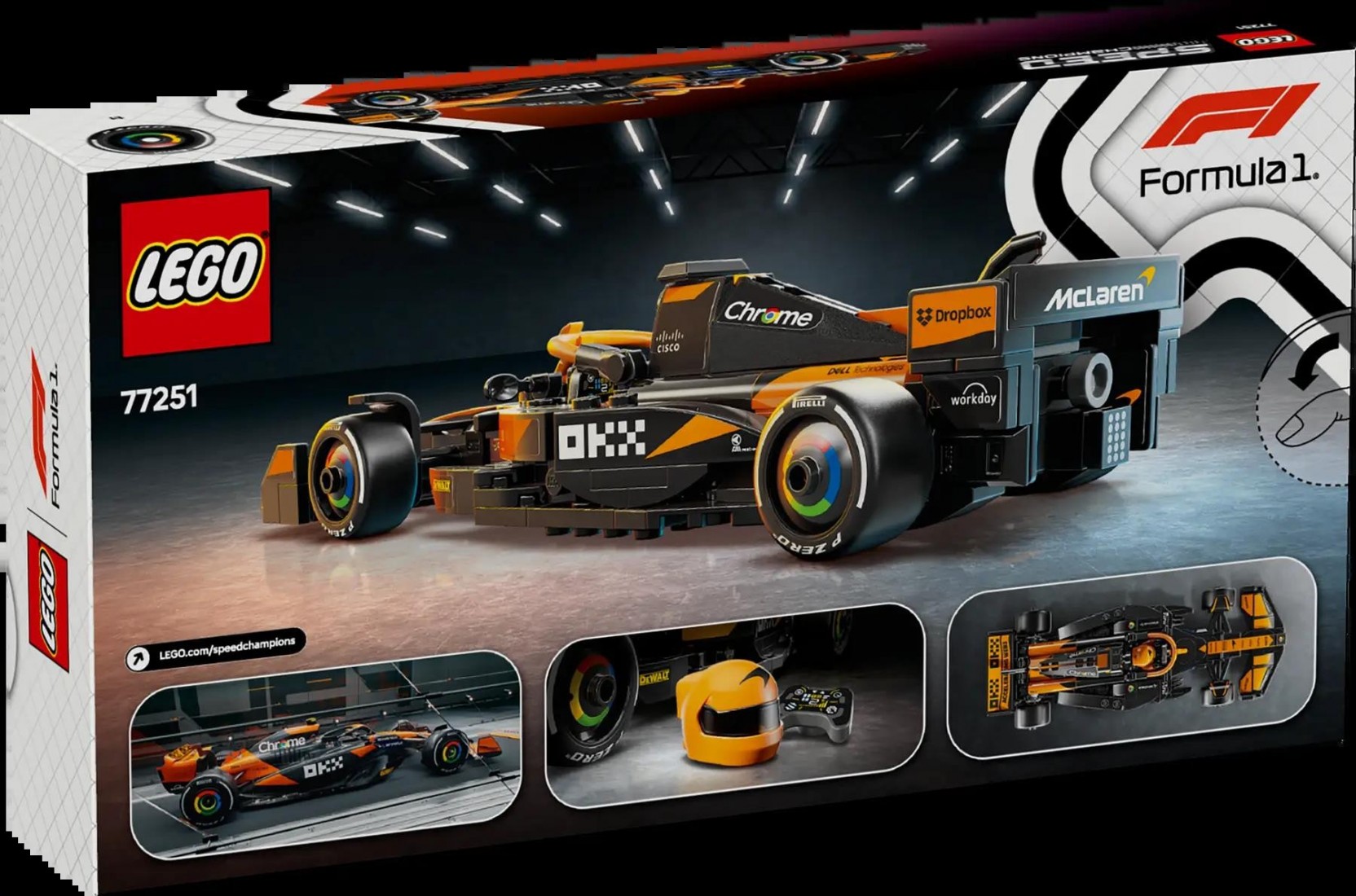 McLaren F1® Team MCL38 Race Car 77251 Lego Speed Champions