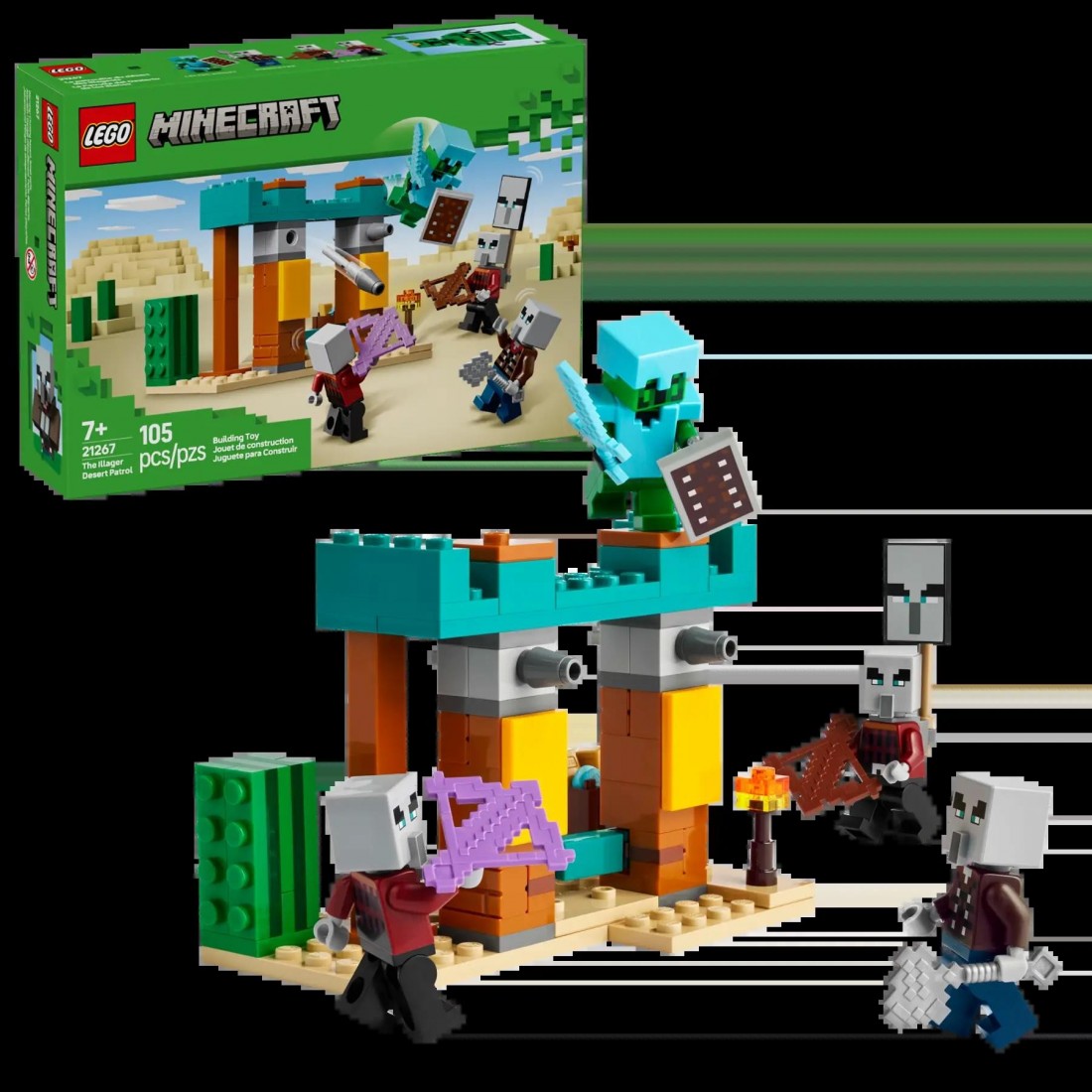 The Illager Desert Patrol 21267 Lego Minecraft