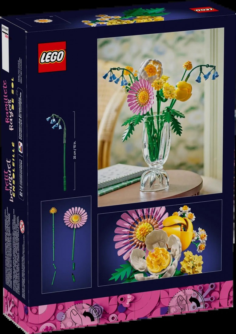 Petite Sunny Bouquet 10347 Lego Botanicals