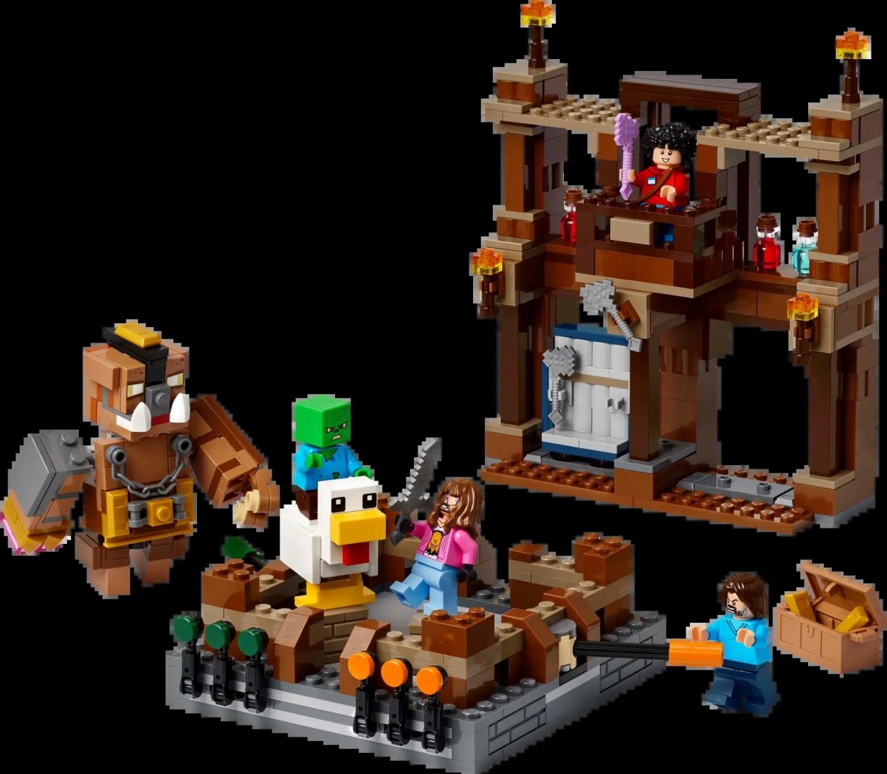 Woodland Mansion Fighting Ring 21272 Lego Minecraft