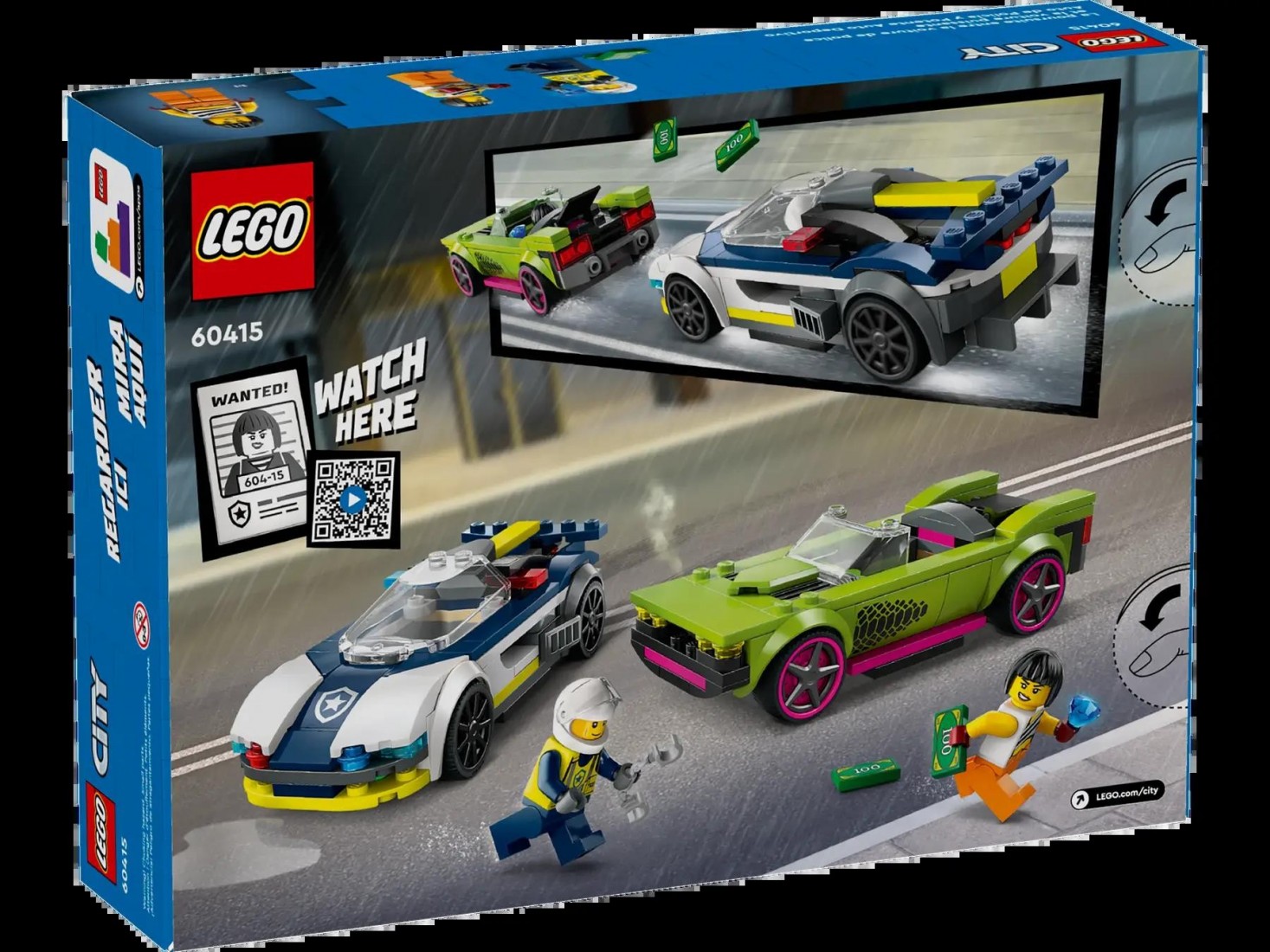 Police Car And Muscle Car Chase 60415 Lego City