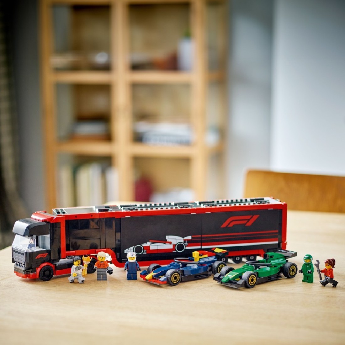F1® Truck With Rb20 & Amr24 F1® Cars 60445 Lego City