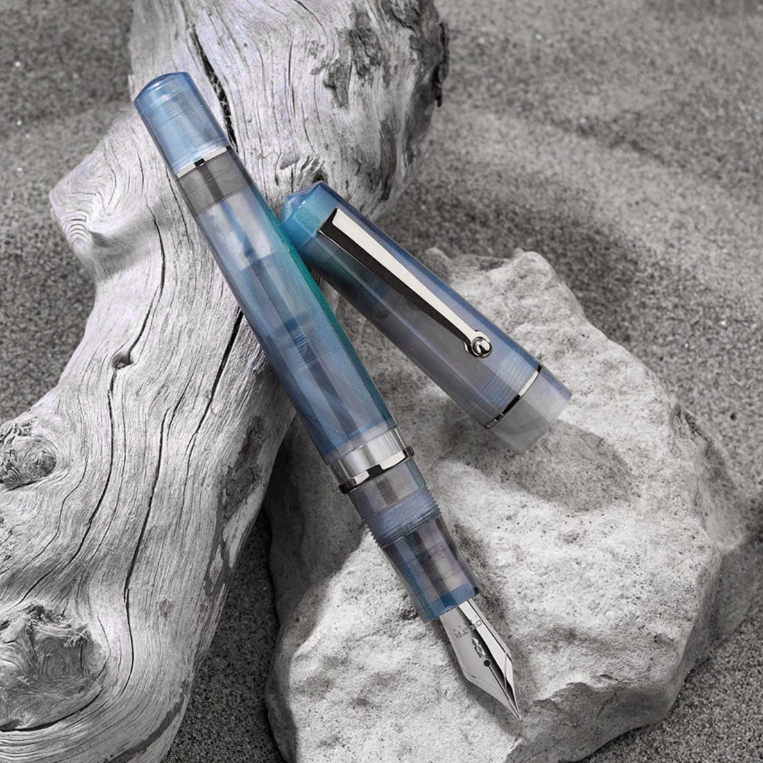 Delta Dune Zephir Ruthenium Fountain Pen