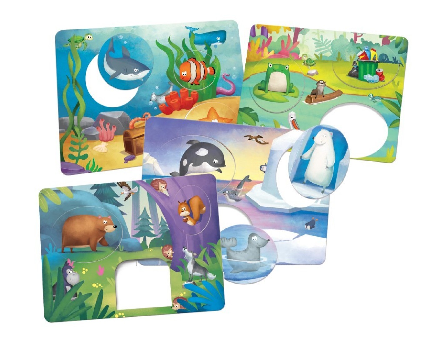 Τα Νησάκια της Γνώσης: Που ζουν τα Ζωάκια 100698 ΔΕΣΥΛΛΑΣ