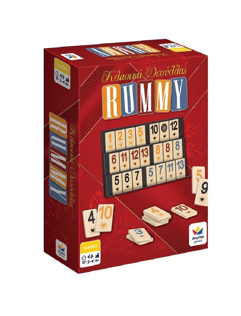 Επιτραπέζιο παιχνίδι Rummy 100853 Δεσύλλας