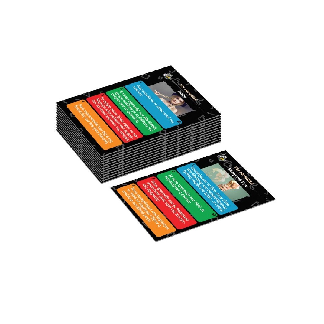 Επιτραπέζιο παιχνίδι γνώσεων Ποιος Που Πότε Γιατί - Party Edition 90s Memories 100832 Δεσύλλας