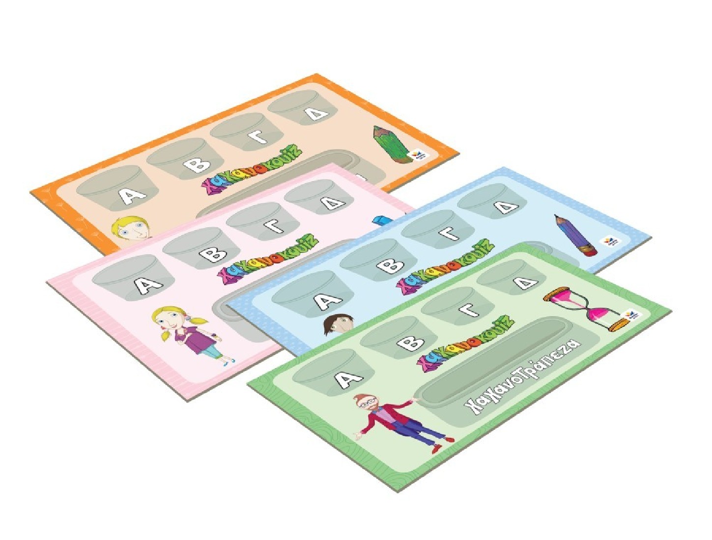 Επιτραπέζιο παιχνίδι Χαχανοκουίζ - Λάχανα & Χάχανα 100952 ΔΕΣΥΛΛΑΣ