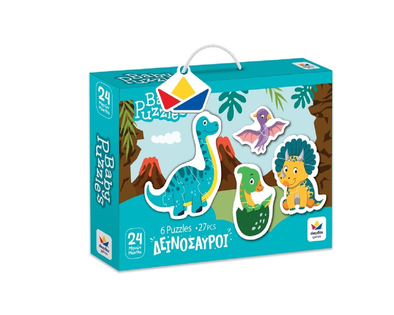 BABY PUZZLES – Δεινόσαυροι 101500 Δεσύλλας