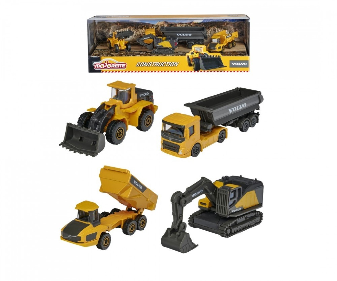 Volvo 4 Pieces Giftpack 212057287 Majorette