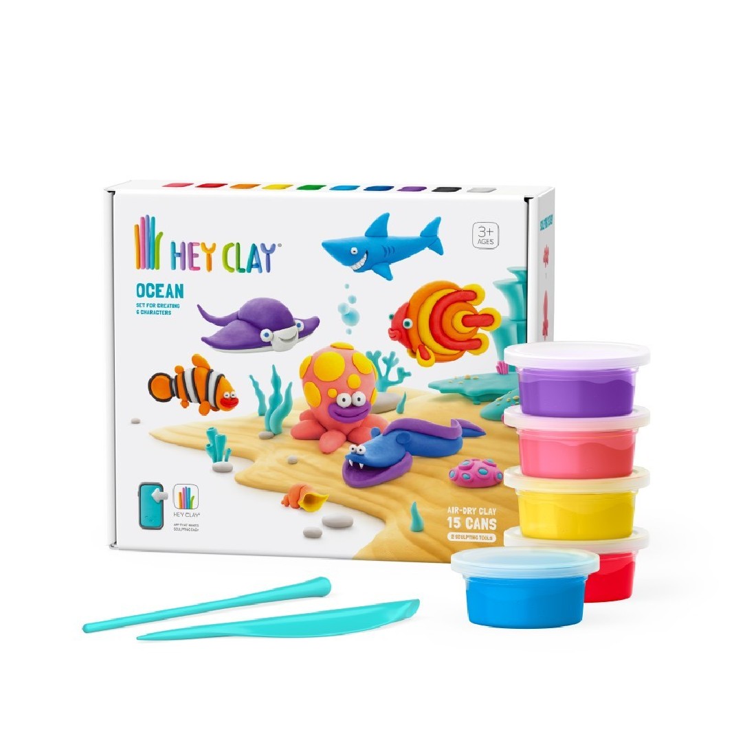 Κατασκευή με πηλό Ocean 15014 Hey Clay.