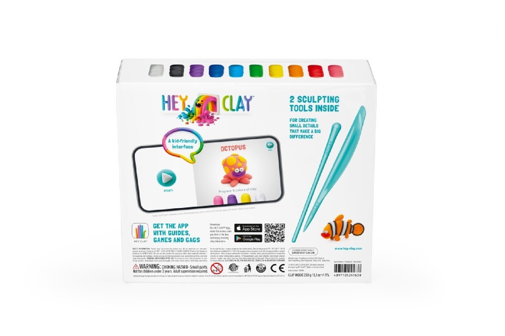 Κατασκευή με πηλό Ocean 15014 Hey Clay.
