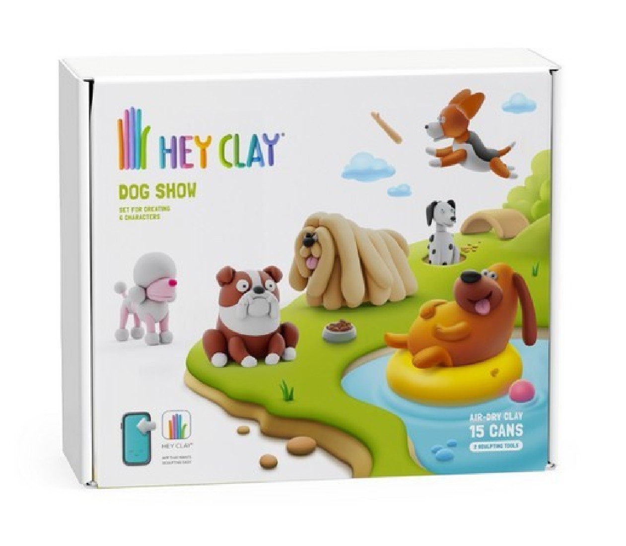 Κατασκευή με πηλό Dog Show 15030 Hey Clay