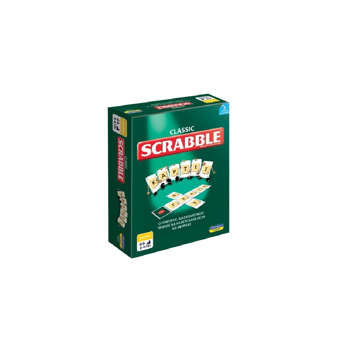 Επιτραπέζιο παιχνίδι Scrabble Κάρτες 520194 Δεσύλλας