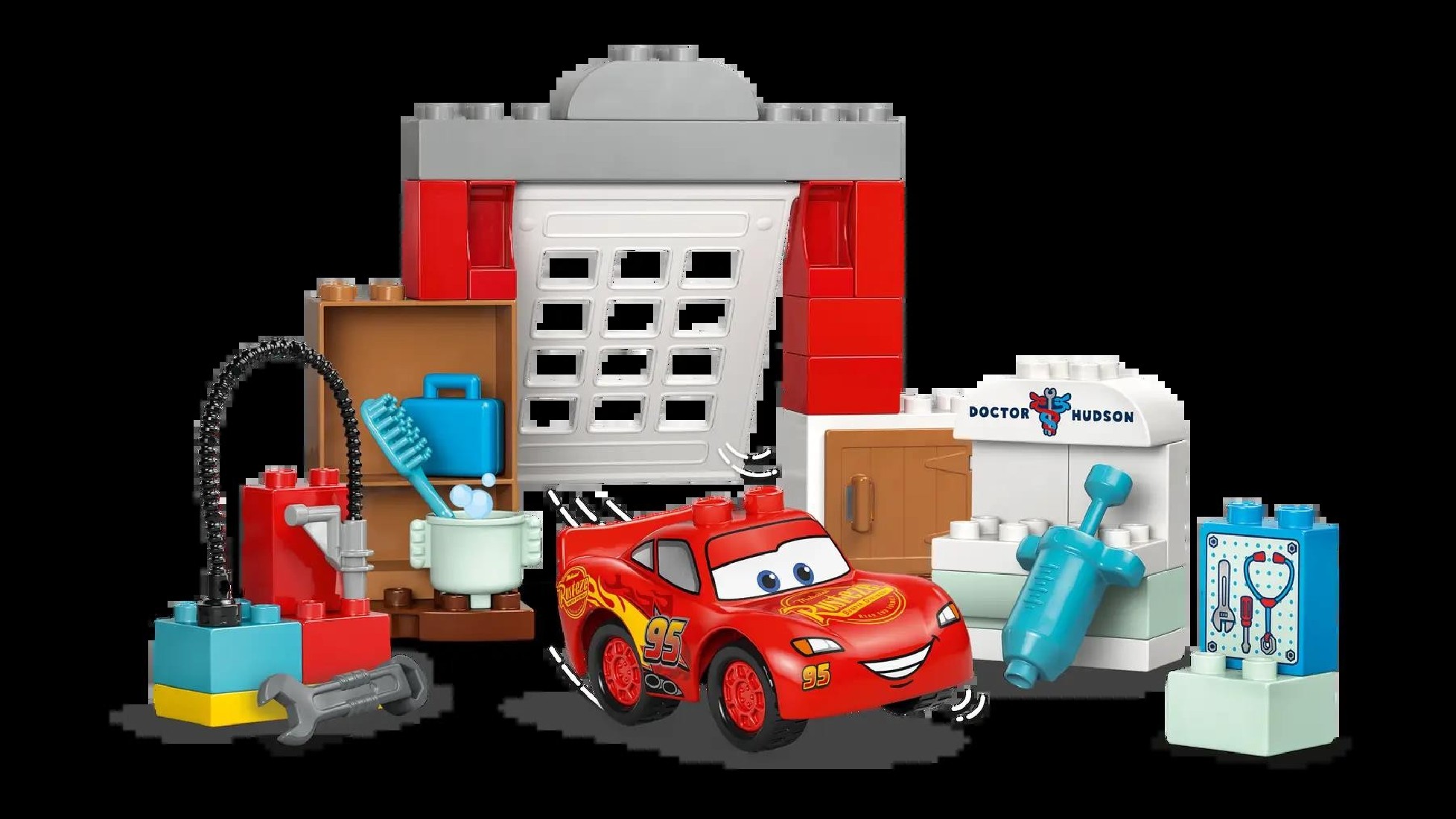 McQueens Visit to Docs Garage 10456 Lego Duplo