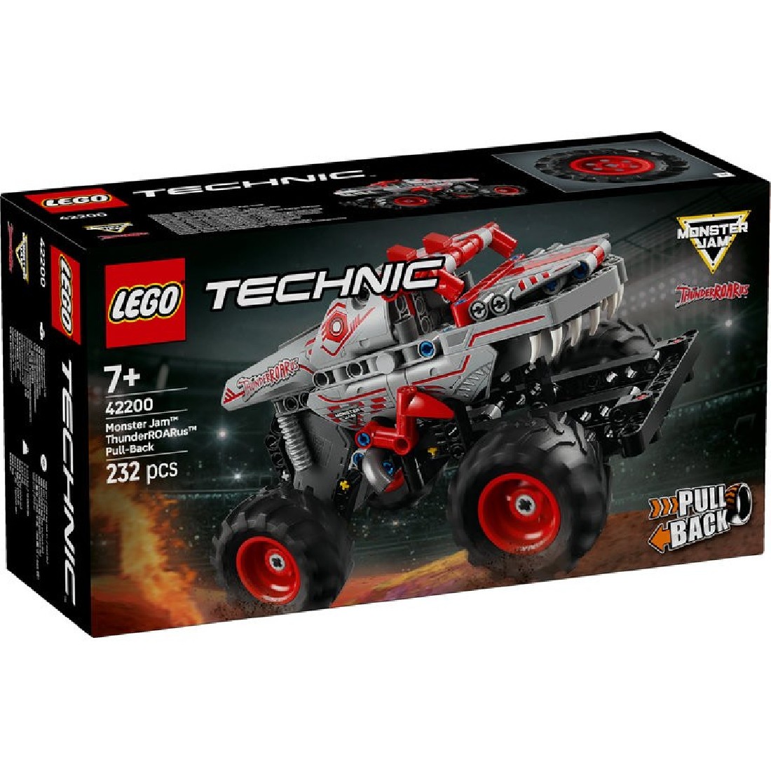 Monster Jam™ Thunderroarus™ Pull-Back 42200 Lego Technic