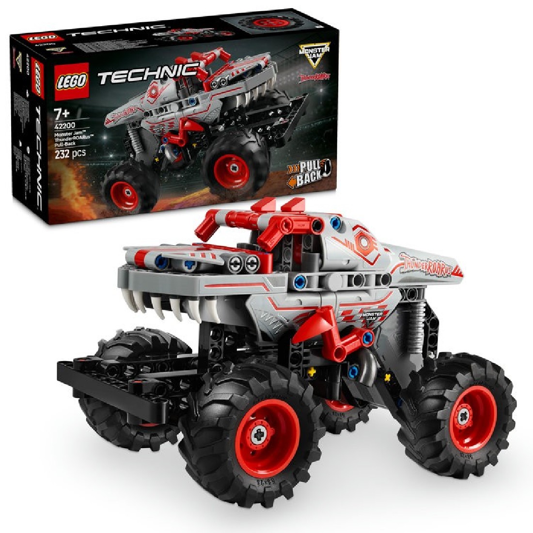 Monster Jam™ Thunderroarus™ Pull-Back 42200 Lego Technic