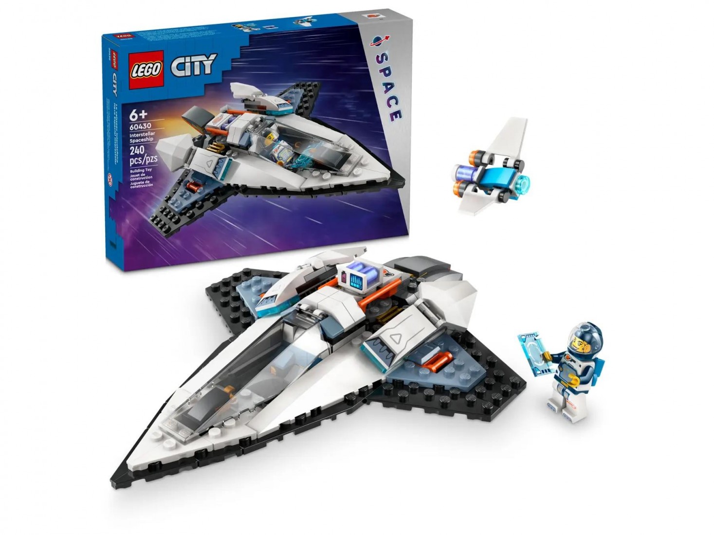 Interstellar Spaceship 60430 Lego City Space