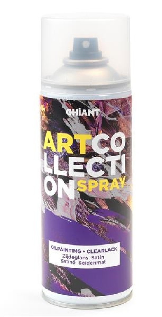 Ghiant 400ml Σατινέ Βερνίκι για Λάδι & Ακρυλικό σε Σπρέι