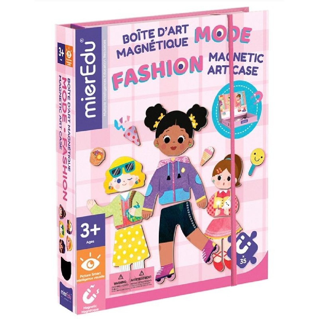 Μαγνητικό εκπαιδευτικό παιχνίδι Fashion 00166 Mier Edu
