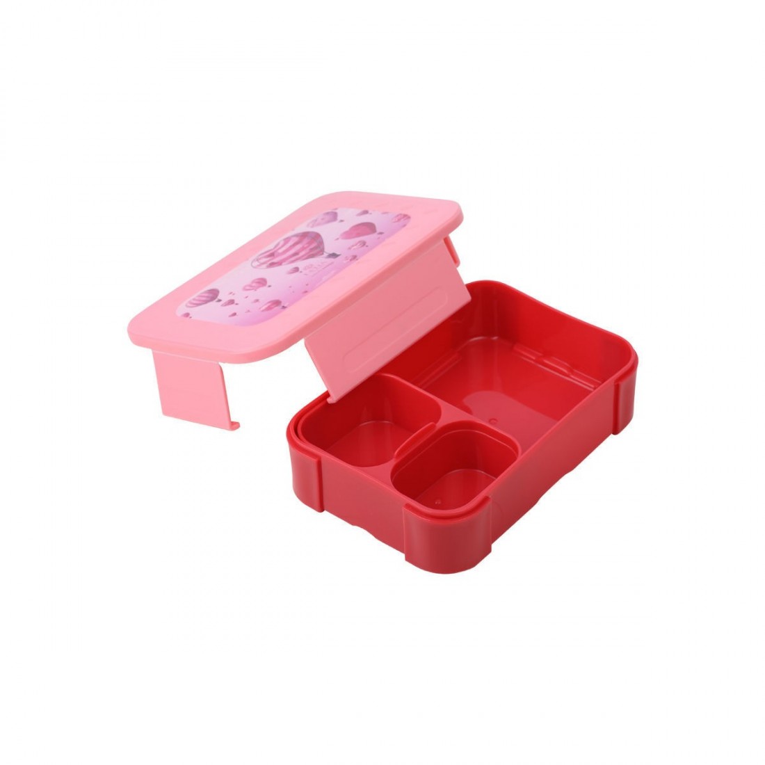 Παιδικό Φαγητοδοχείο 900ml με 2 αποσπωμ. θήκες Love Ascend 33507 Estia Home Art