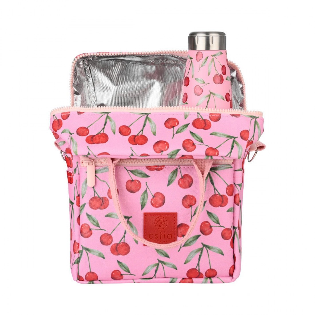 Ισοθερμική Τσάντα Φαγητού (7Lit) Cherry Rose 22617 Estia Home Art