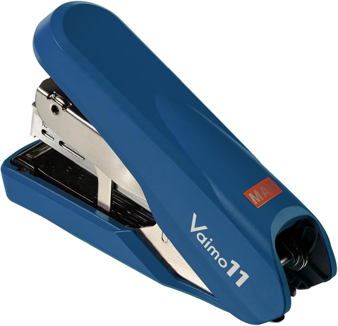 Max HD91365 Stapler Bimo 11 Fulame, 40 Sheets, Load 100, HD-11FNL/B, Blue