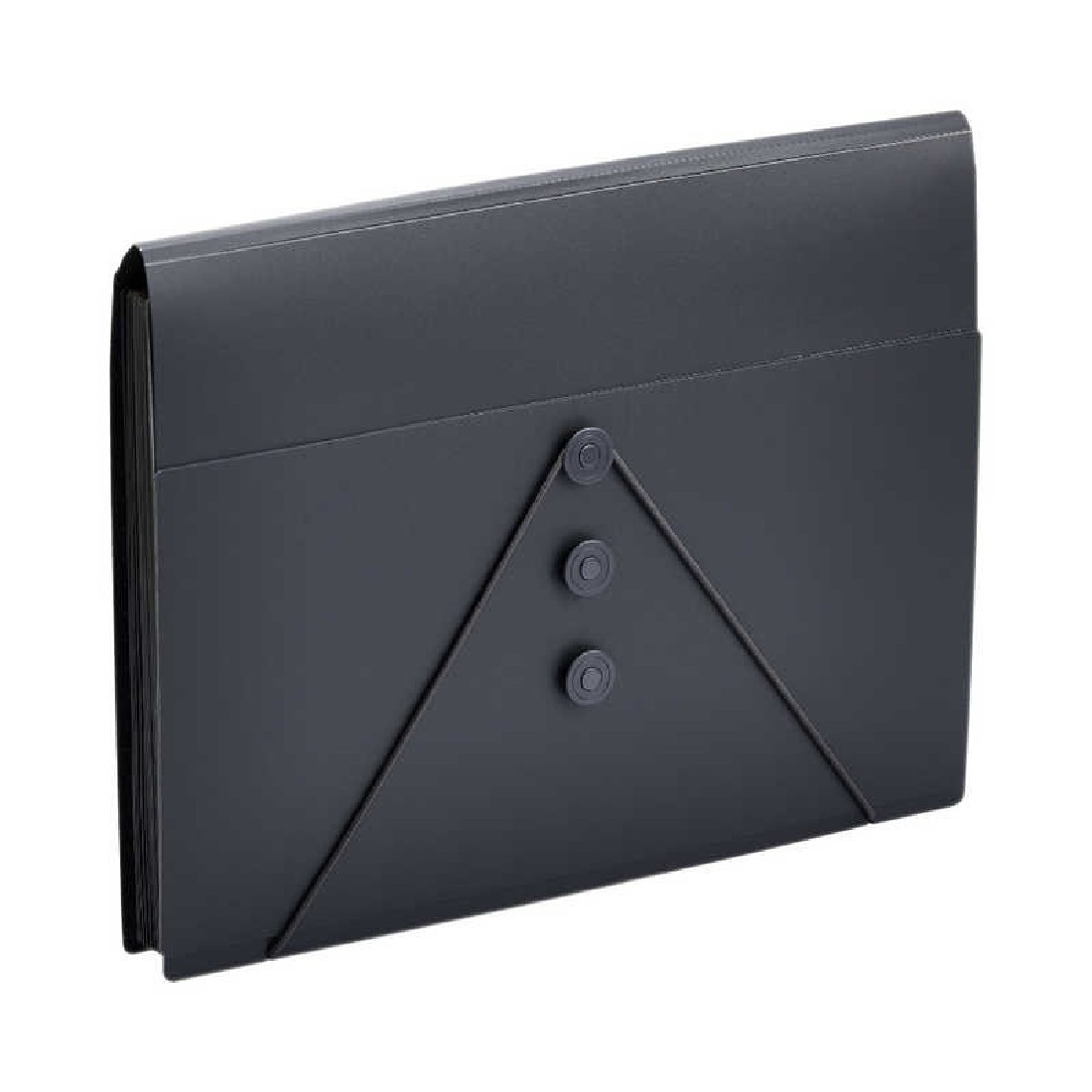 Document File 27Χ33cm  with elastic closure black 2290-BK