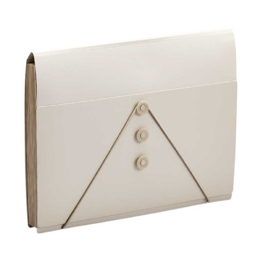 Document File 27Χ33cm  with elastic closure beige 2290-BE