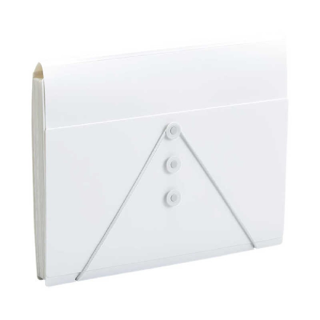Document File 27Χ33cm  with elastic closure white 2290-W