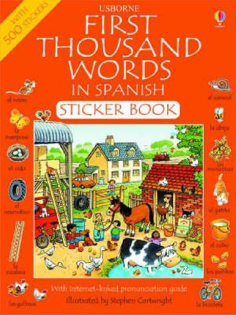 USBORNE : FIRST THOUSAND WORDS IN SPANISH PB