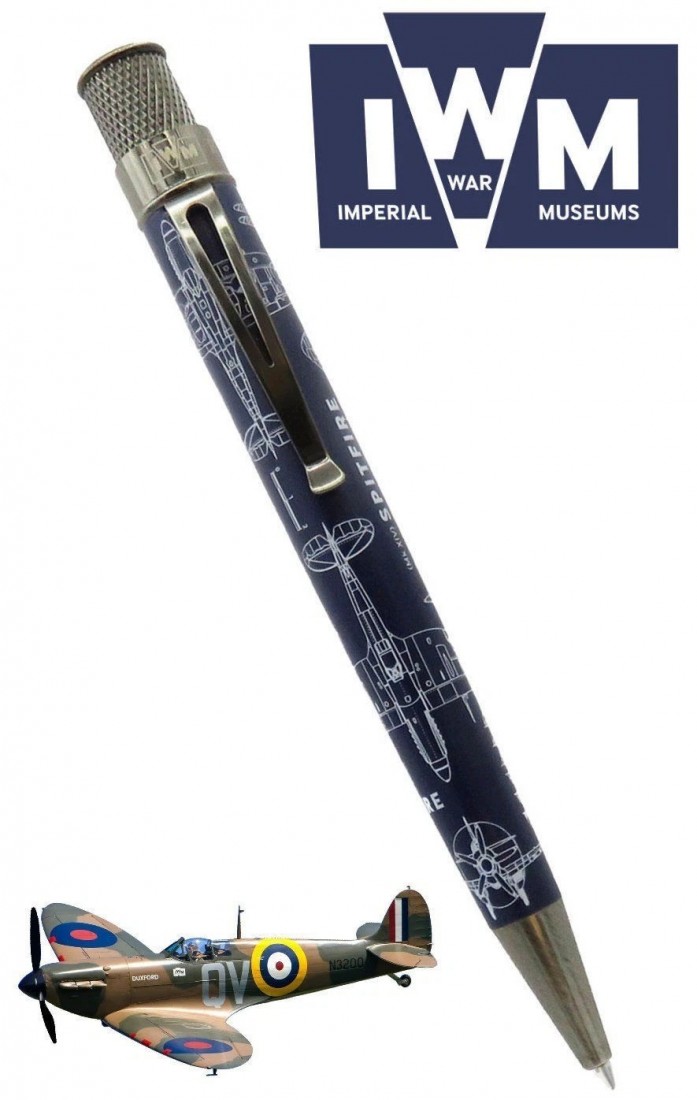 Retro 1951 Tornado Imperial War Museum Spitfire Blueprint IWMR-2509