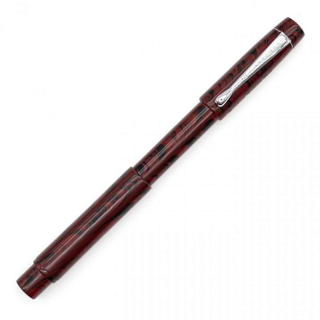 Noodlers Red Rebellion Boston Ebonite 13004 Safety pen