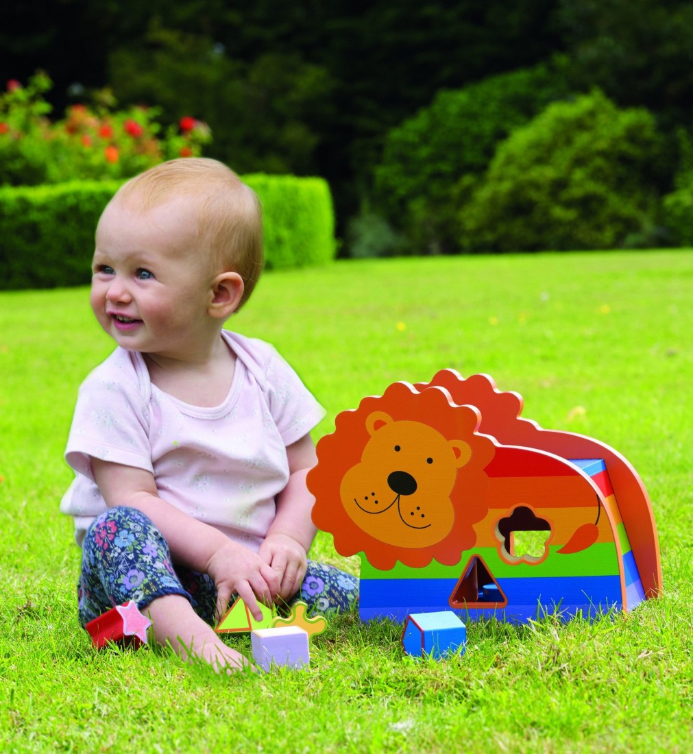 Παιχνίδι Σχημάτων Λιοντάρι Orange Tree Toys