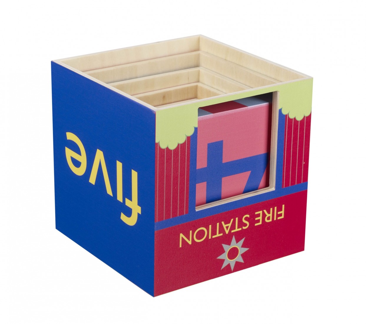 Κύβοι Στοίβαξης Αυτοκίνητα της Πόλης 12350  – Orange Tree Toys.
