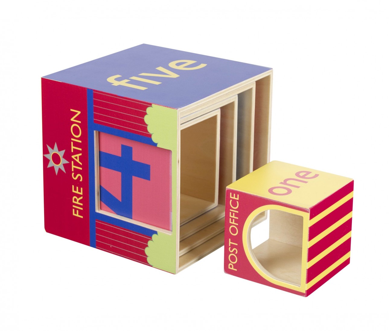 Κύβοι Στοίβαξης Αυτοκίνητα της Πόλης 12350  – Orange Tree Toys.