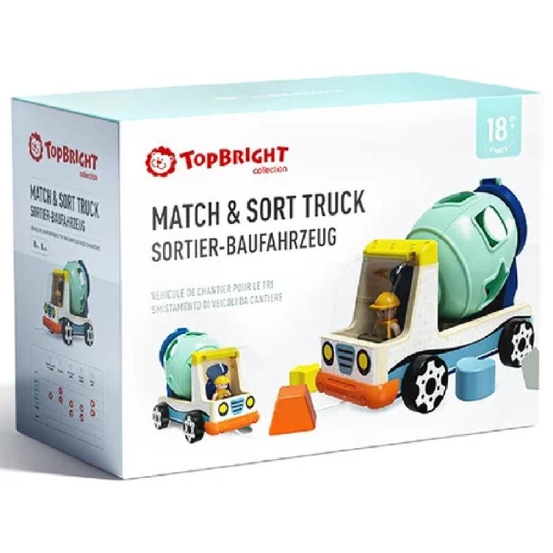 Παιχνίδι Match+ Sort Truck 121095 Top Bright