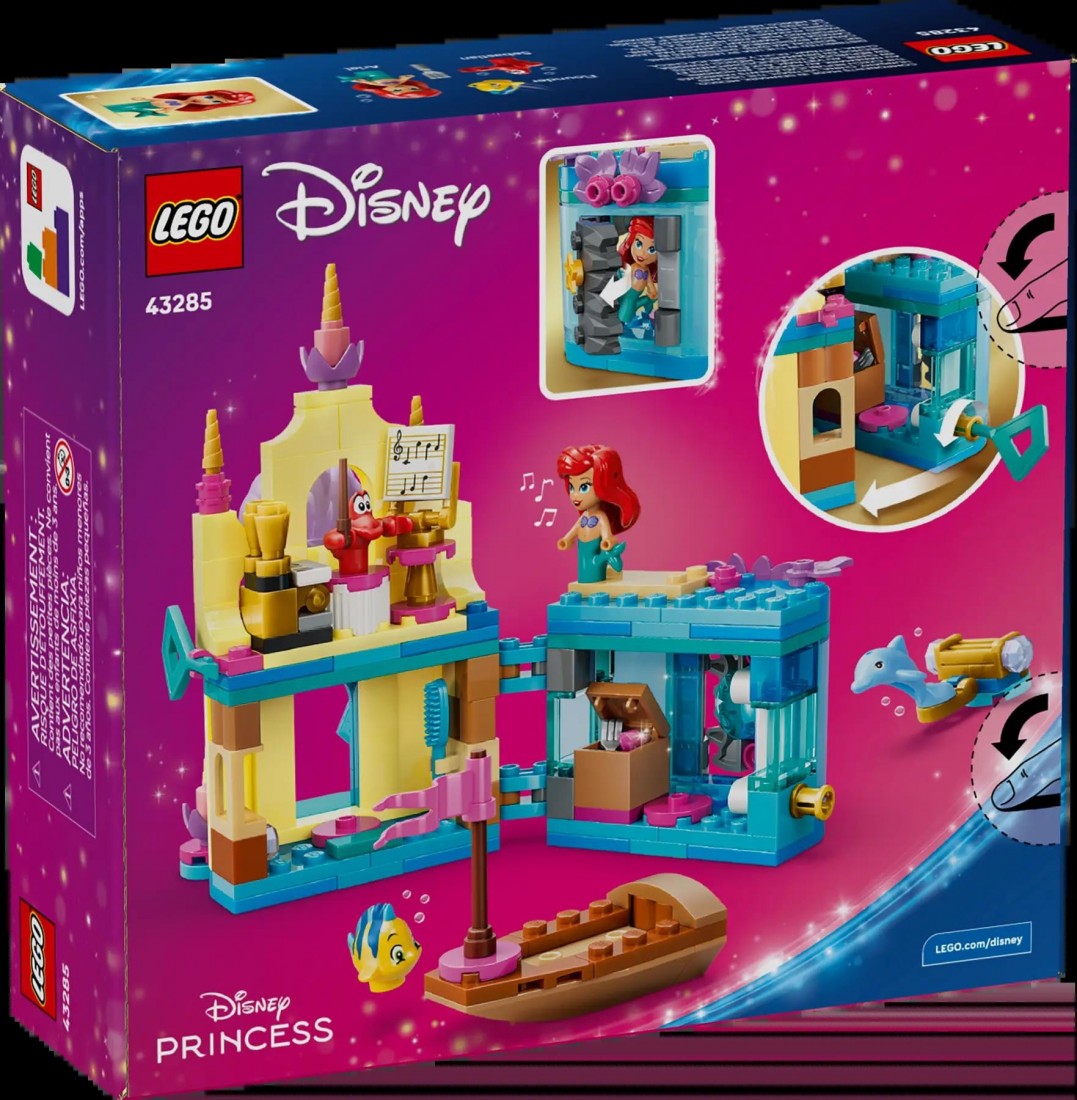 Ariels Magical Mini Palace 43285 Lego Disney
