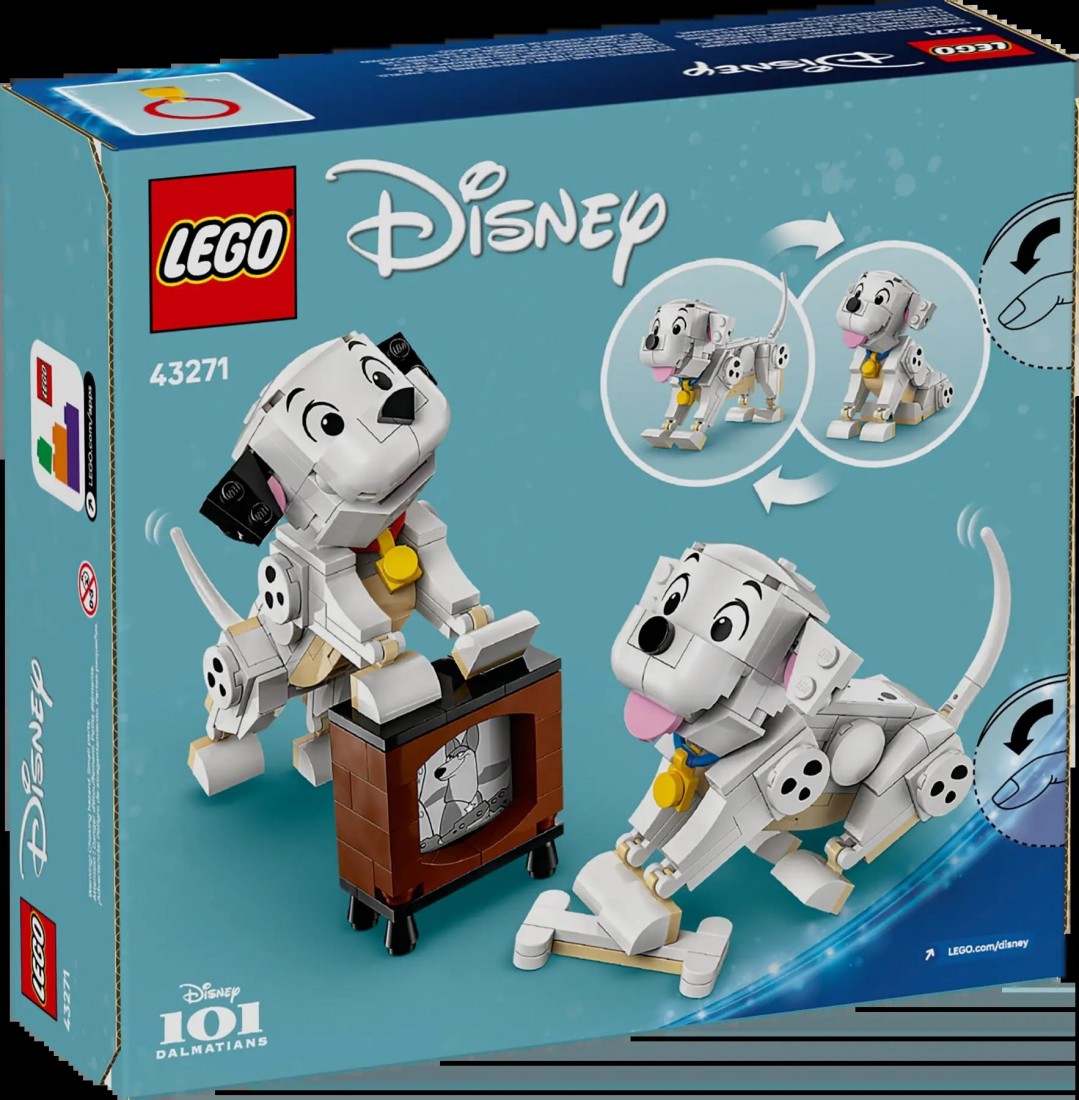 Lucky & Penny 101 Dalmatians Puppies 43271 Lego Disney