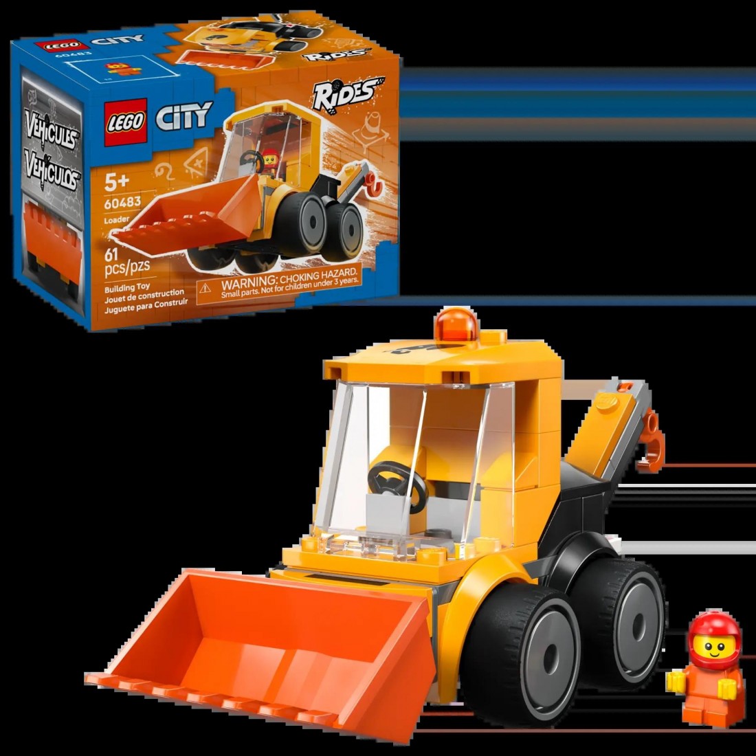 Rides – Construction Loader 60483 Lego City