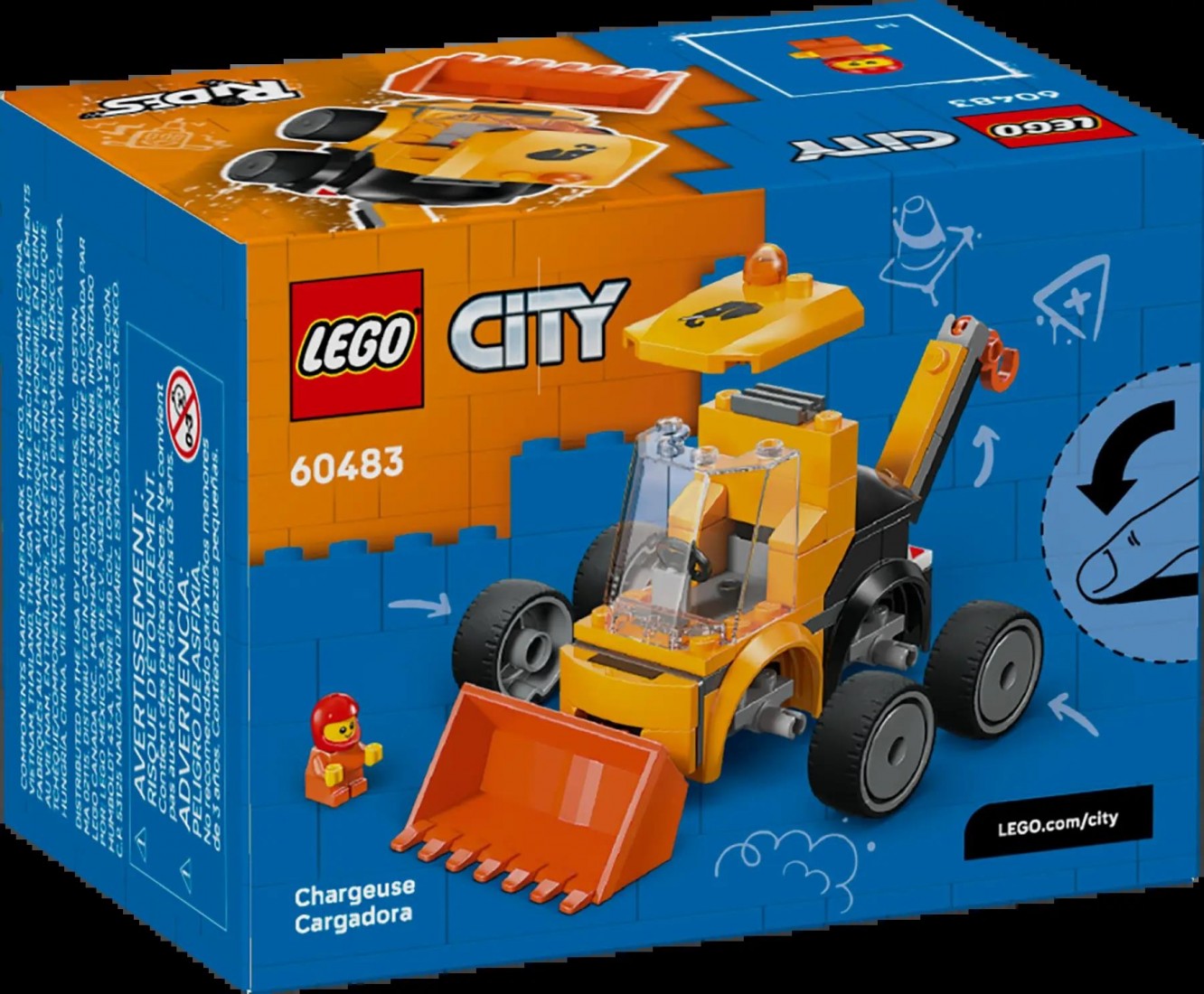 Rides – Construction Loader 60483 Lego City
