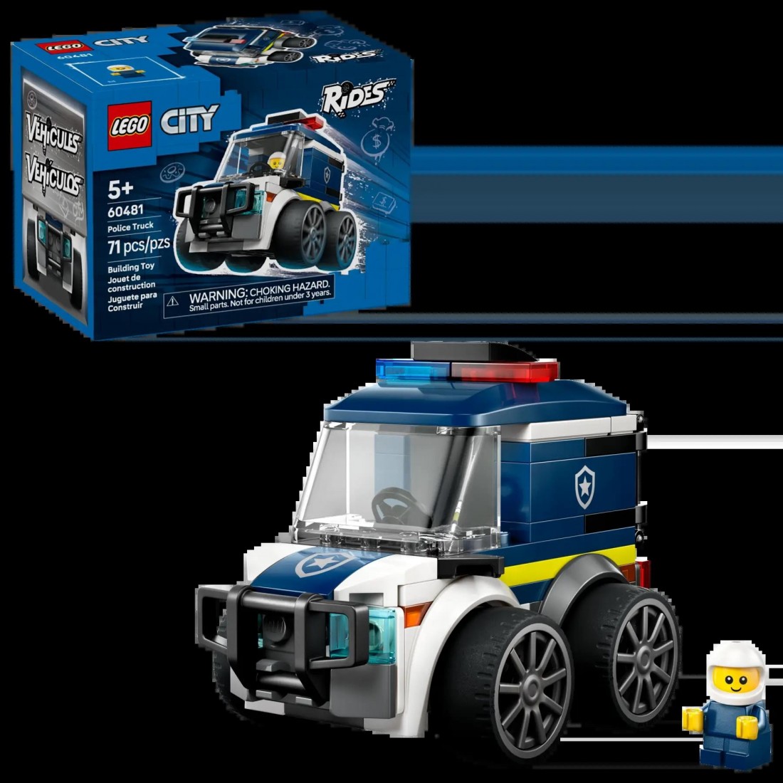 Rides – Police Truck 60481 Lego City
