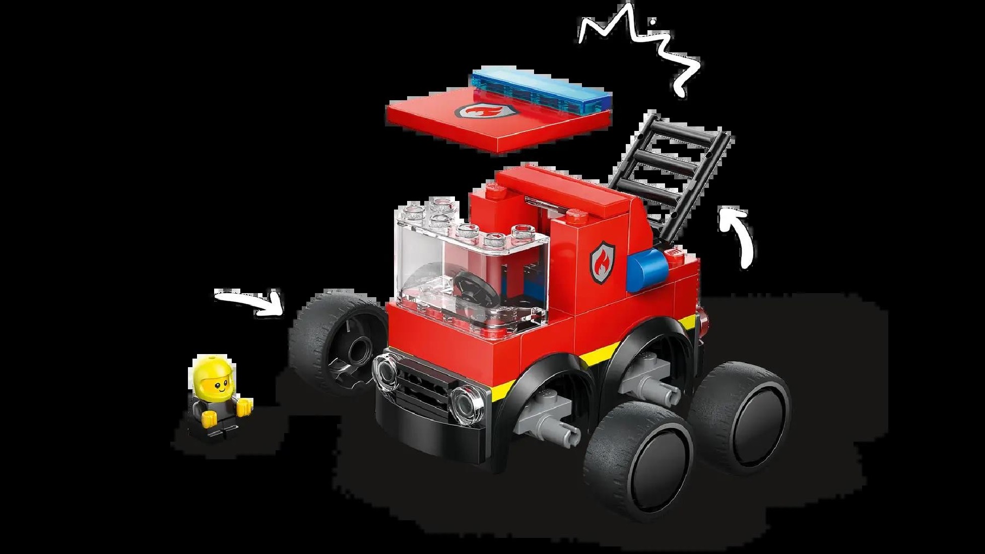 Rides – Fire Truck 60482 Lego City