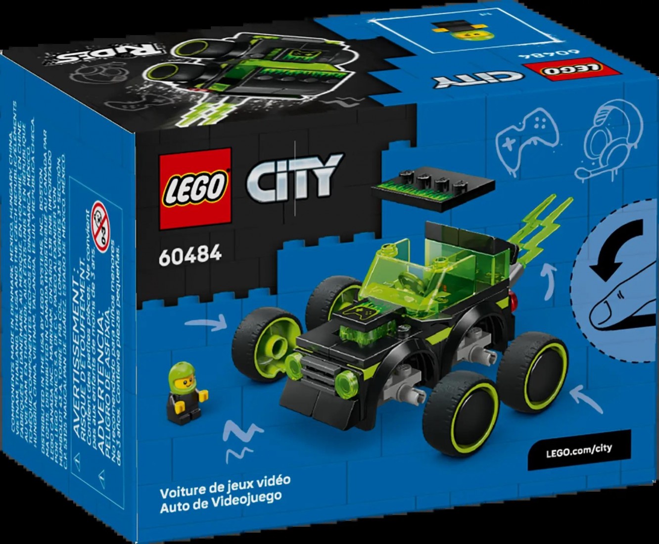 Rides – Gaming Race Car 60484 Lego City