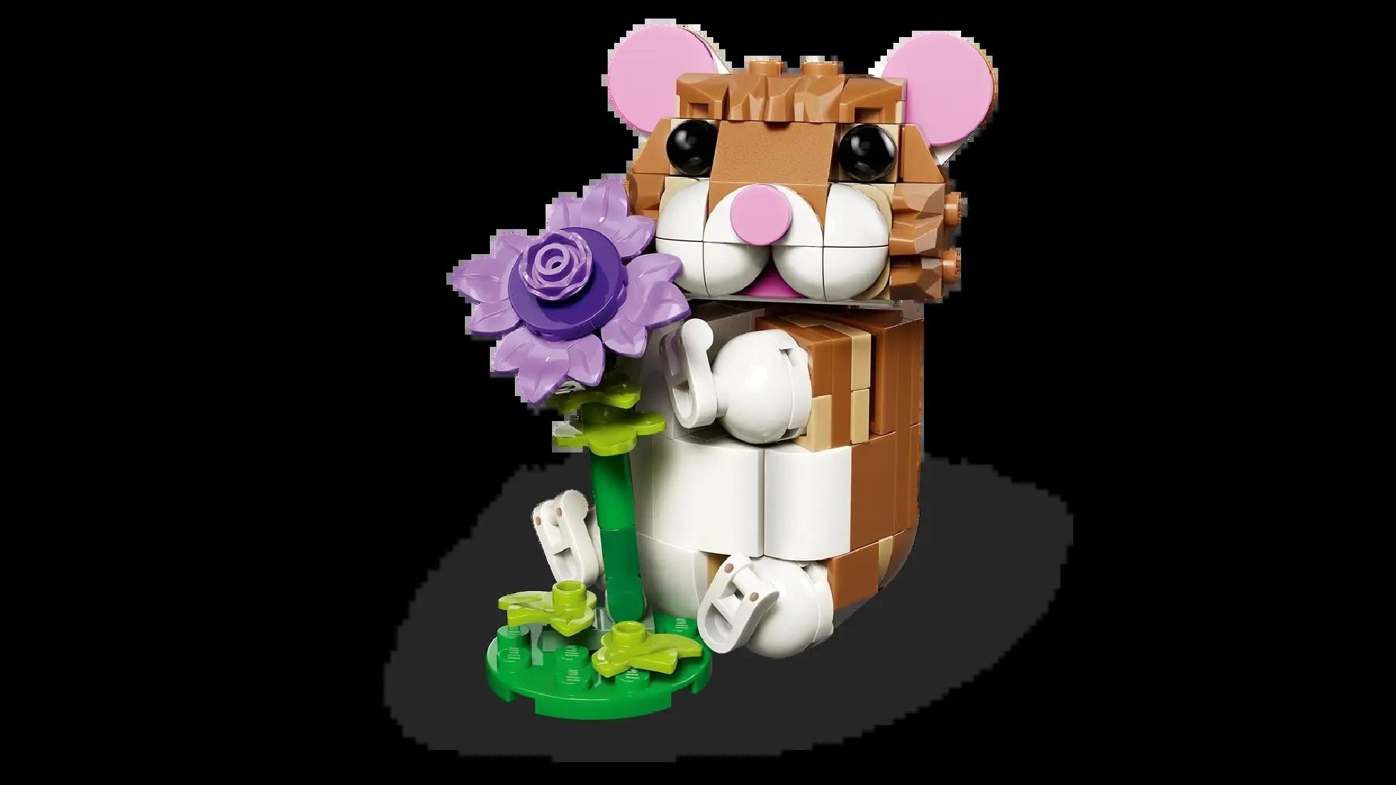 Cute Hamster with a Flower 31376 Lego Creator