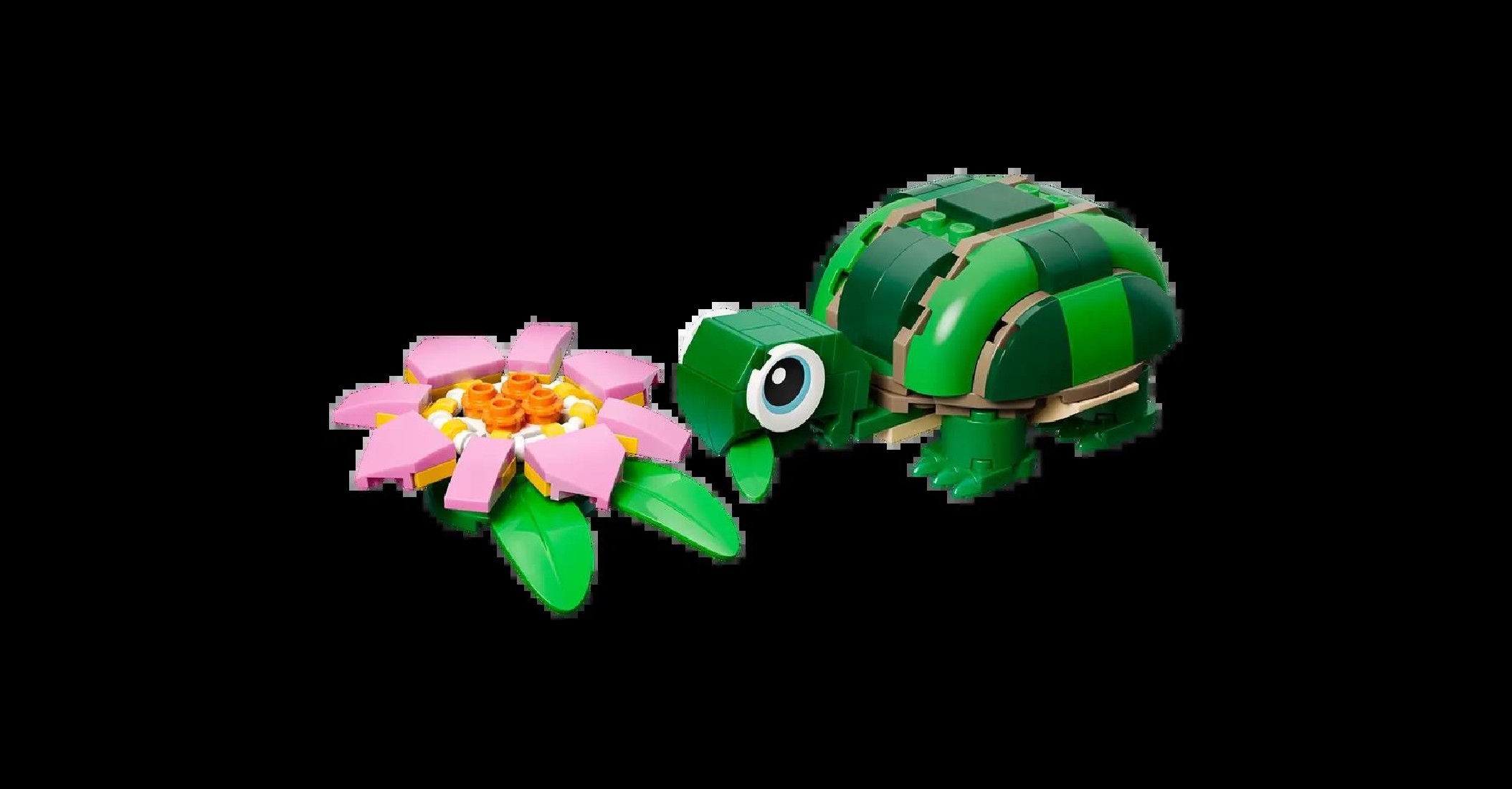 Turtle with a Water Lily Flower 31377 Lego Creator