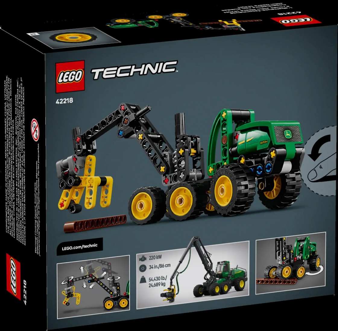 John Deere 1470H Wheeled Harvester 42218 Lego Technic