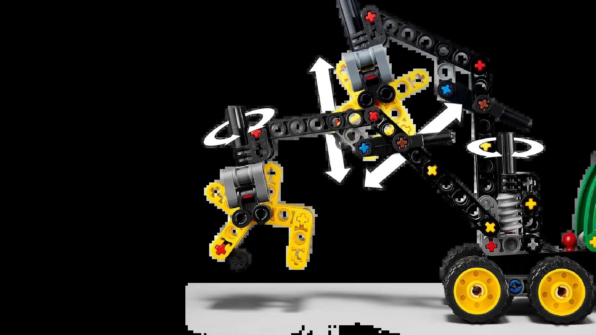 John Deere 1470H Wheeled Harvester 42218 Lego Technic