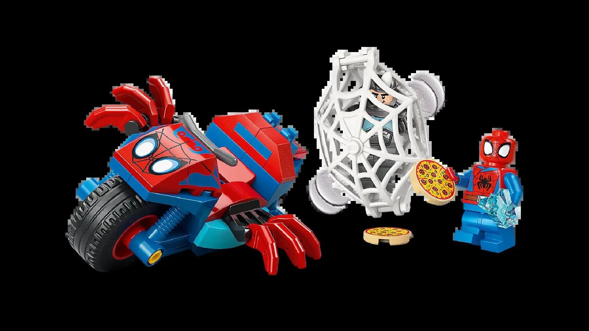 Spidey on his Motorcycle vs. Rhino 11206 Lego Marvel